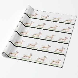 Papel De Presente Bull Terrier inglês