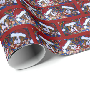 Papel De Presente Bulldog   
