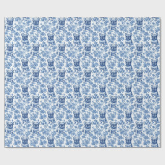 Papel De Presente Bulldog Francês