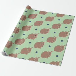 Papel De Presente Bunny Rabbit
