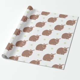 Papel De Presente Bunny Rabbit