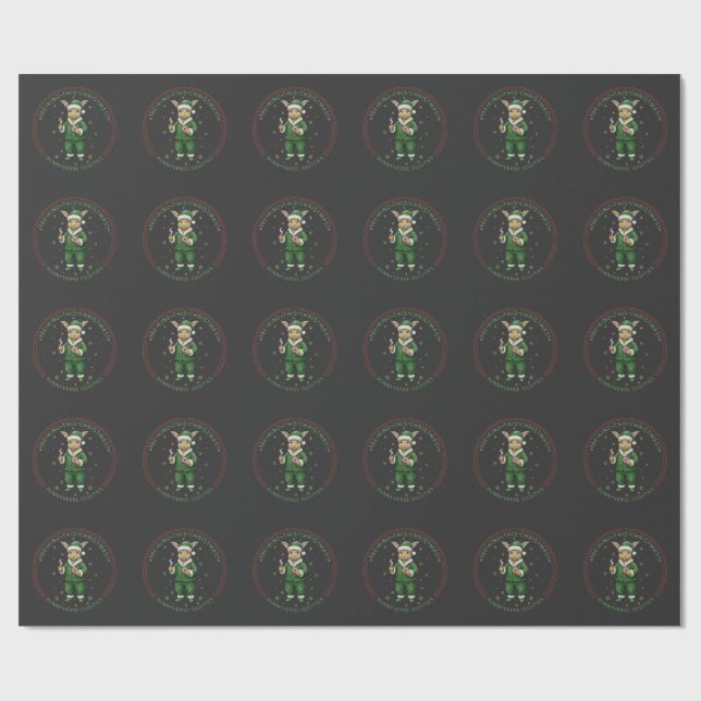 Papel De Presente Bunnyverse christmas (Aberto)