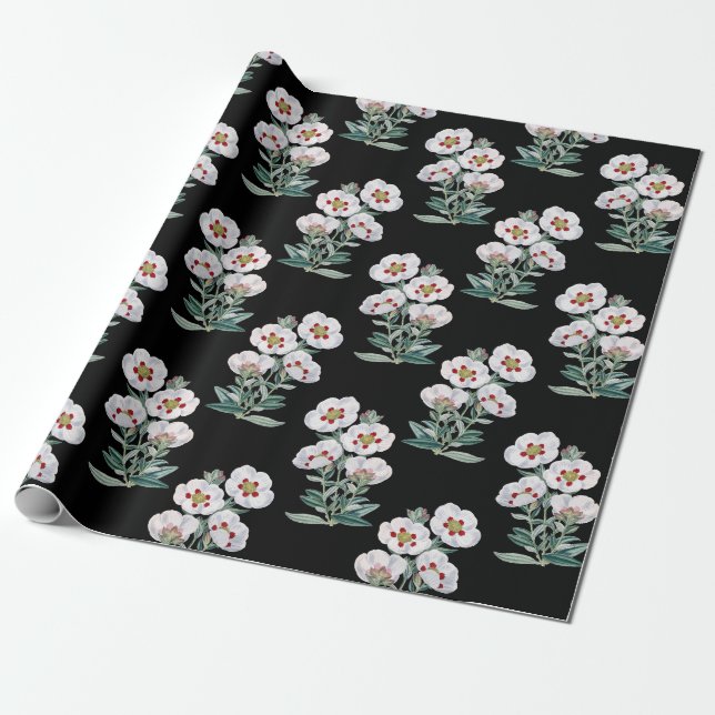 Papel De Presente Buquê (Desenrolado)