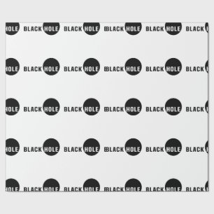 Papel De Presente Buraco Negro