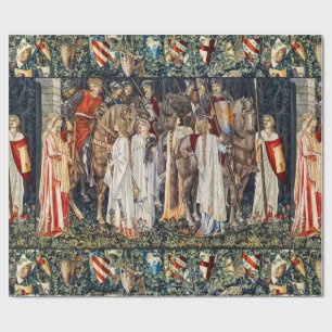 Papel De Presente Busca pelo Santo Graal, Armo, Partida dos Cavaleir