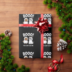 Papel De Presente Buu Você Não Pode Me Comer Cachorros E Gatos Funny