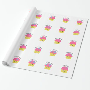 Papel De Presente C é para o cupcake