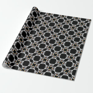 Papel De Presente Cabeça de coruja