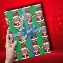 Cabeça de Papais noeis de Fotografias Personalizad