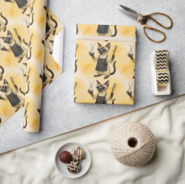 Papel De Presente Cabeleireiro de Gatos Pet Grooming para amantes de