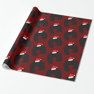 Papel De Presente Cabelo Blakc