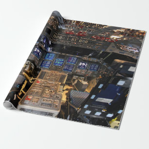 Papel De Presente Cabine de Comando da NASA Space Shuttle Endeavour