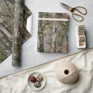 Papel De Presente Caça/pesca da natureza da camuflagem de Camo da