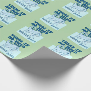 Papel De Presente Cachorro Baleia criatura engraçada