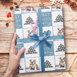 Papel De Presente Cachorro Cachorro Cachorro Típico de Pet Foto de Á