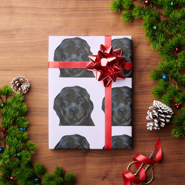 Papel De Presente Cachorro da Terra Nova (Presente de Natal)