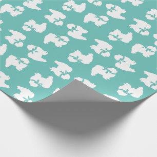 Papel De Presente Cachorro de Chow