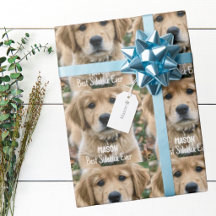 Cachorro de Estimação Personalizado com Foto e Nom