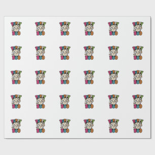 Papel De Presente Cachorro de Halloween Cachorrinho Boo