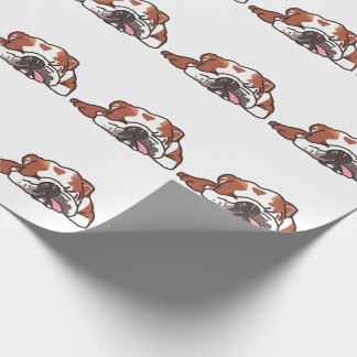 Papel De Presente Cachorro Dormindo