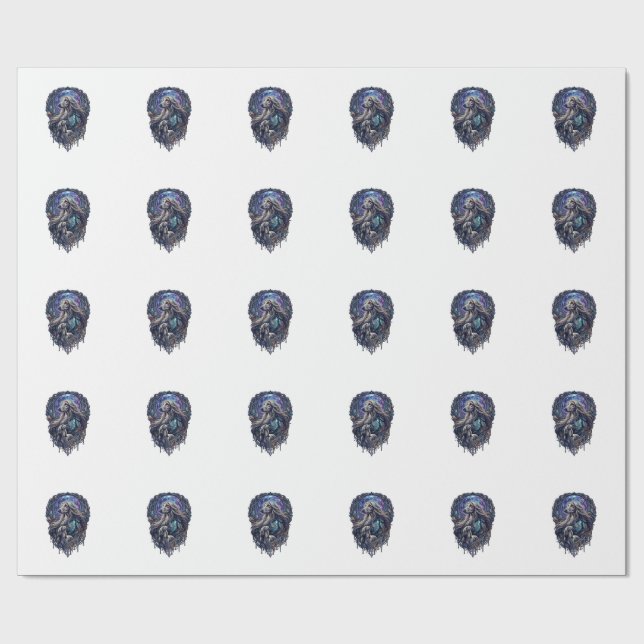 Papel De Presente Cachorro Floresta Encantada Lua Cristal_1 (Aberto)