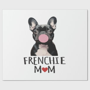 Papel De Presente Cachorro francês fofo