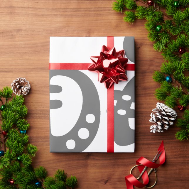 Papel De Presente Cachorro Mãe (Presente de Natal)