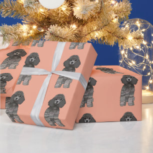 Papel De Presente Cachorro Pet Poodle