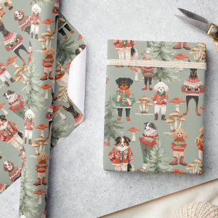 Papel De Presente Cachorro Russo Cachorro