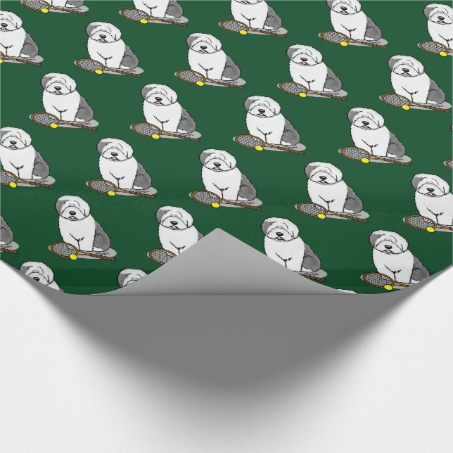 Papel De Presente Cachorro tênis (Cinza 1) (Ponta)