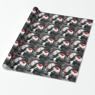 Papel De Presente cachorros pitbull filhotes de natal sonolentos ado