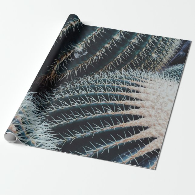 Papel De Presente Cactus (Desenrolado)