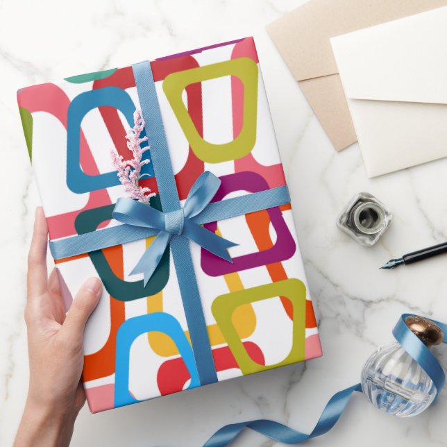 Papel De Presente Cadeia, Cadeia, Cadeia (Presentear)