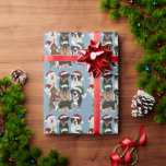 Papel De Presente Cães de Natal<br><div class="desc">Doberman,  Bernese,  Corgi,  Rottweiler,  Leonberger,  Natal dos Pirenéus Excelentes</div>
