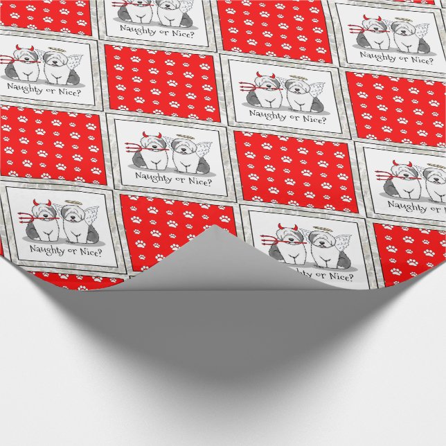 Papel De Presente Cães de Ovelhas e Velhas Cães de Ovelhas Inglês (C (Ponta)