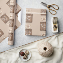 Papel De Presente Café com Creme de Cacau Primeiro Arco