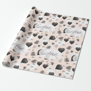 Papel De Presente Café da manhã, abraço mágico