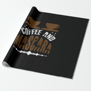 Papel De Presente Café De Arte E Rímel