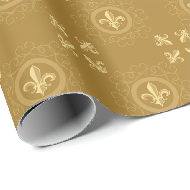 Papel De Presente Café francês (Ponta do rolo)