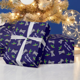 Papel De Presente Café Italiano Moka Pot Buon Natale Natal adorável