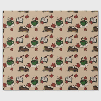 Papel De Presente Cafe Wrapping Paper