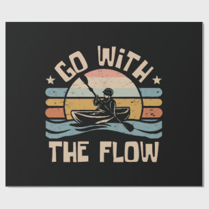 Papel De Presente caiaque-divertido