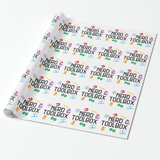 Papel De Presente Caixa de ferramentas do nerd