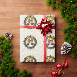 Papel De Presente Calçados Red Stiletto Wreath Wrapath