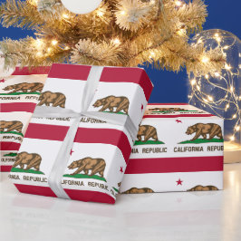Papel De Presente California Flag & California gifts America /sport
