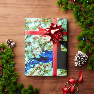 Papel De Presente Calm blue texture Wrapping Paper,Smooth texture