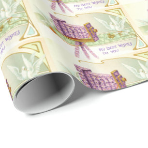 Papel De Presente Câmeras e pombas