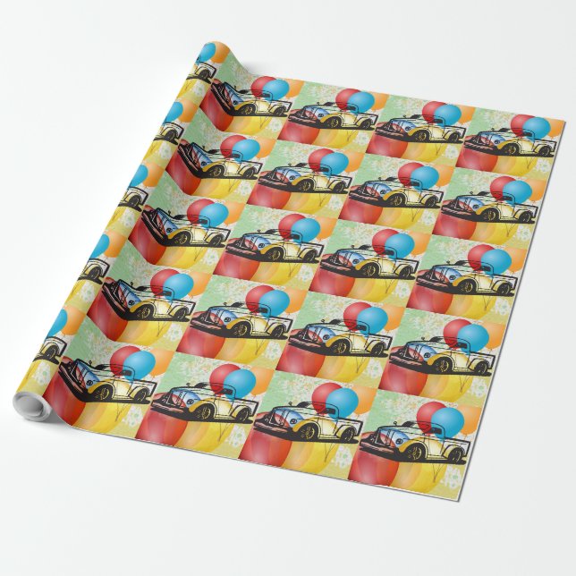Papel De Presente Caminhão (Desenrolado)