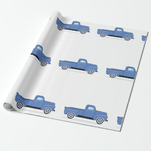 Papel De Presente Caminhão de Recepção Antigo