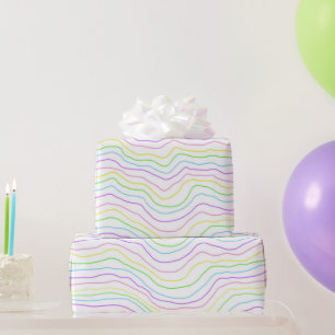 Papel De Presente Caminhe na Linha (em branco)